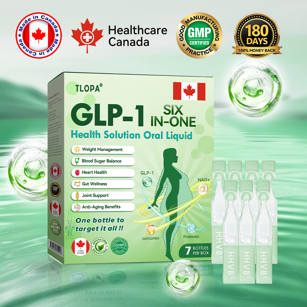 🇨🇦 Proudly Made for Canada | TLOPA® GLP-1 Oral Solution 🏅 Backed by science | 6-in-1 formula | Results in 7 days