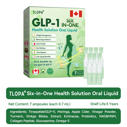 🇨🇦 Proudly Made for Canada | TLOPA® GLP-1 Oral Solution 🏅 Backed by science | 6-in-1 formula | Results in 7 days