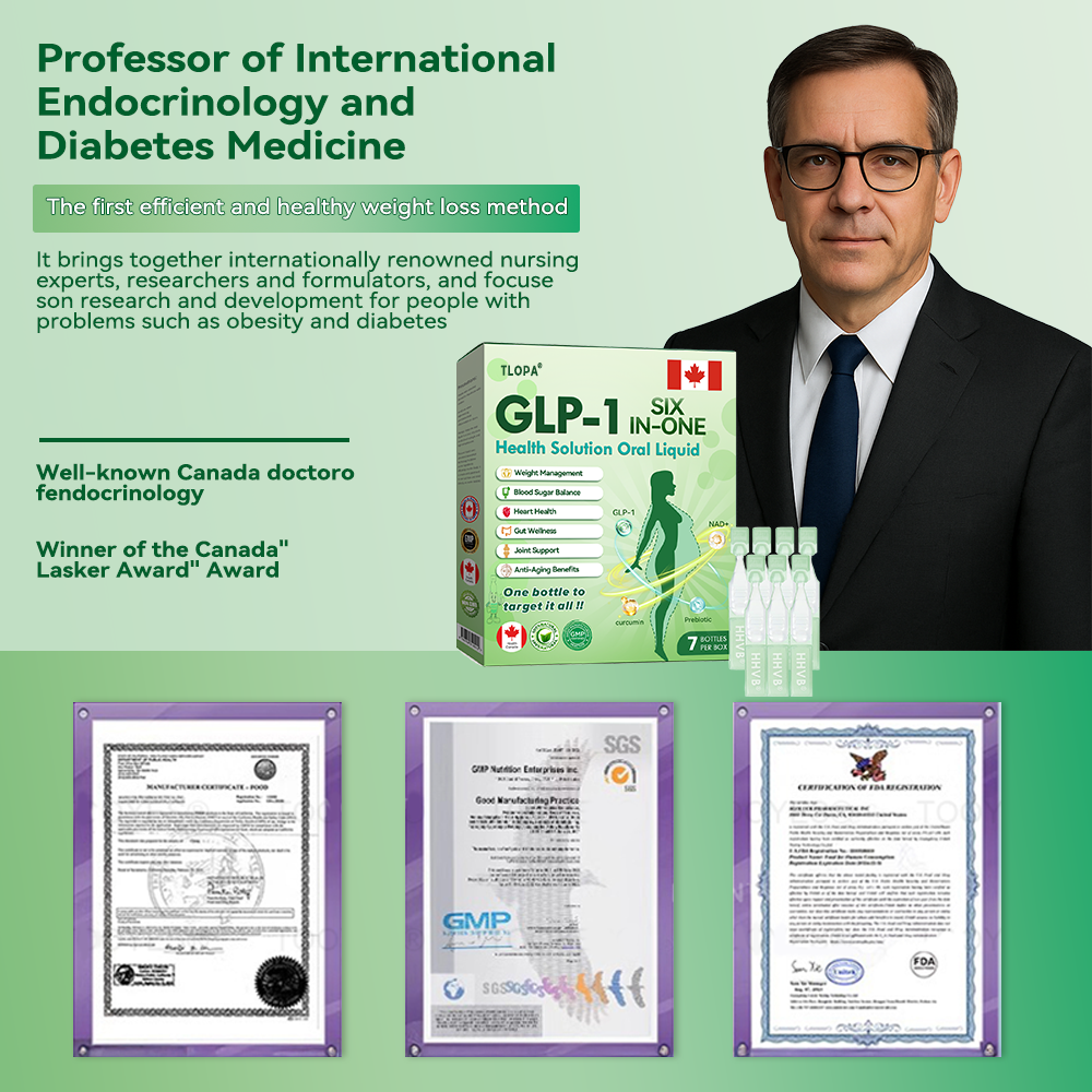 🇨🇦 Proudly Made for Canada | TLOPA® GLP-1 Oral Solution 🏅 Backed by science | 6-in-1 formula | Results in 7 days